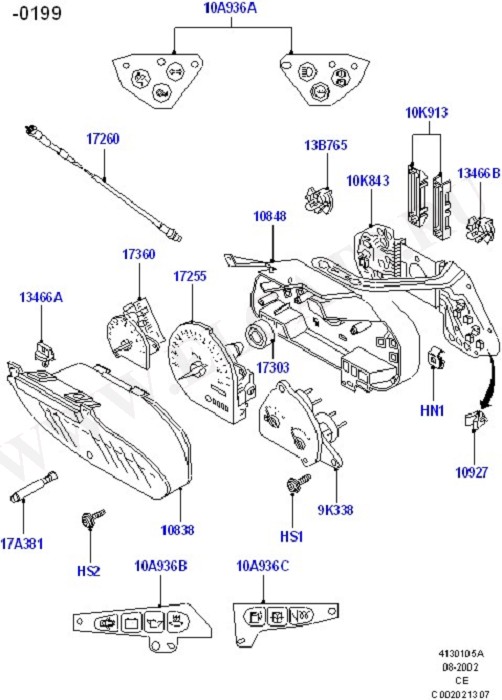Instrument Cluster (Instrument Cluster Related Parts)