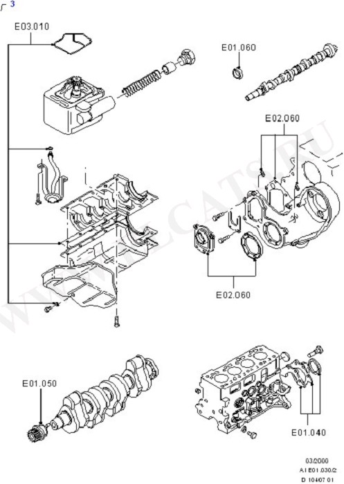 Engine/Block And Internals (Diesel 1.8)