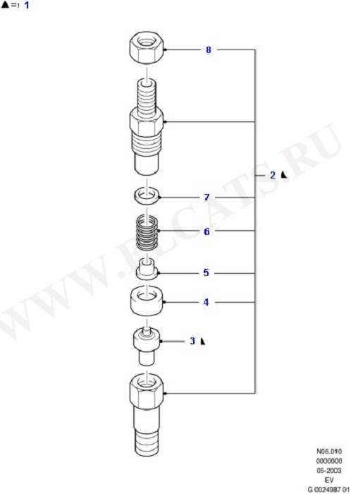 Fuel Injector (Fuel System - Engine)