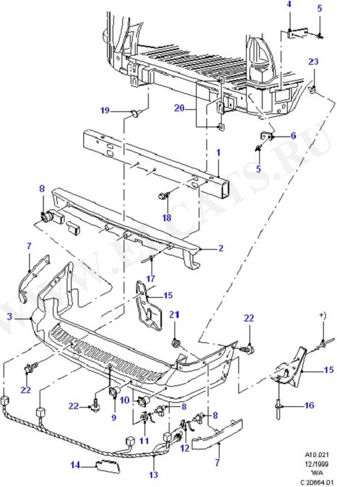 Rear Bumper ( )