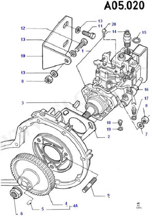 Fuel System - Engine (Diesel 1.6)