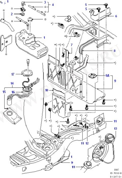 Fuel Tank & Related Parts (Fuel Tank And Related Parts)