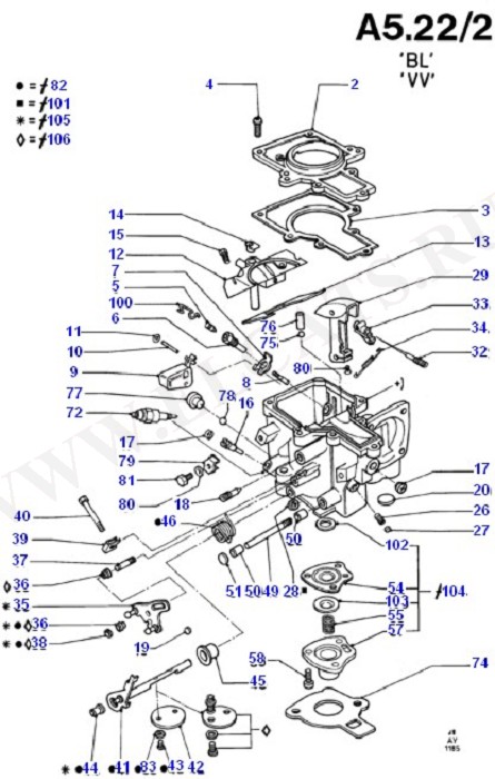 Fuel System - Engine (OHV/HCS)