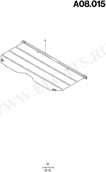 Load Compartment Cover (Tailgate And Related Parts)
