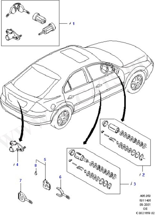 Vehicle Lock Sets And Repair Kits (   )