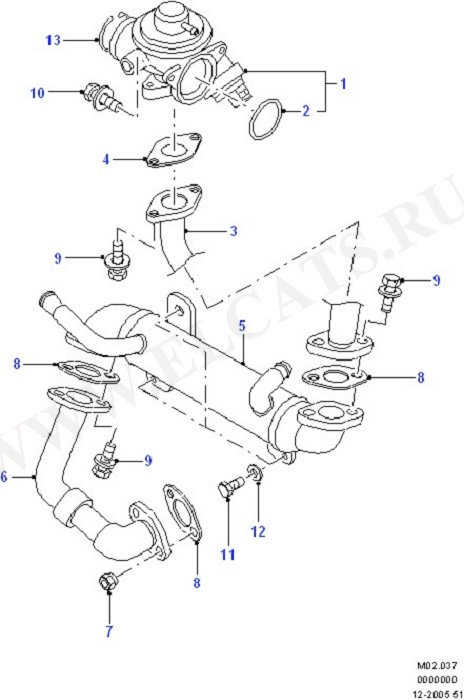 Exhaust Gas Recirculation (Cylinder Head/Valves/Manifolds/EGR)