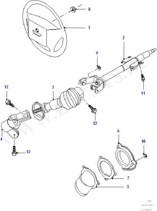 Steering Column And Steering Wheel (   )