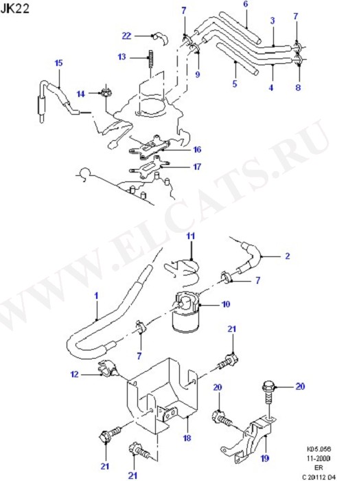Fuel Lines And Fuel Filter (Fuel System - Engine)