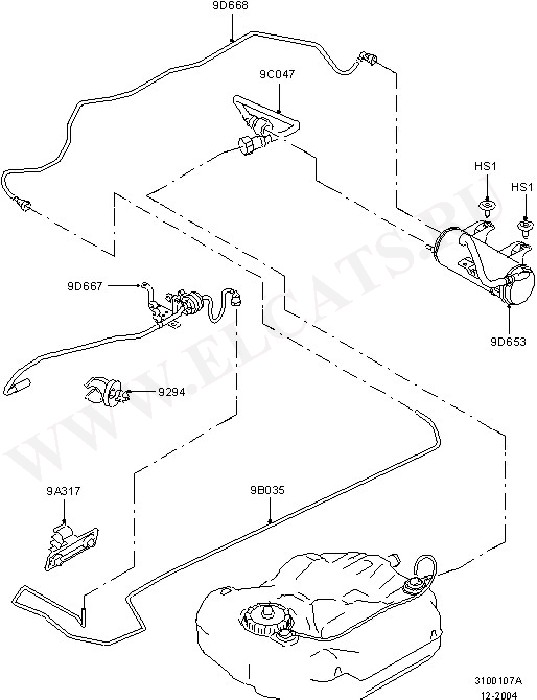 Fuel System - Tank & Lines ( )
