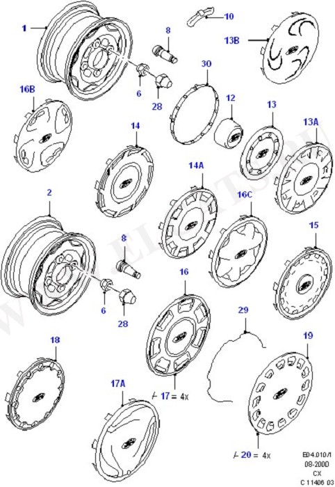 Wheels And Wheel Covers (Wheels And Wheel Covers)