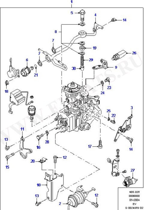 Fuel Injection Pump (Fuel System - Engine)
