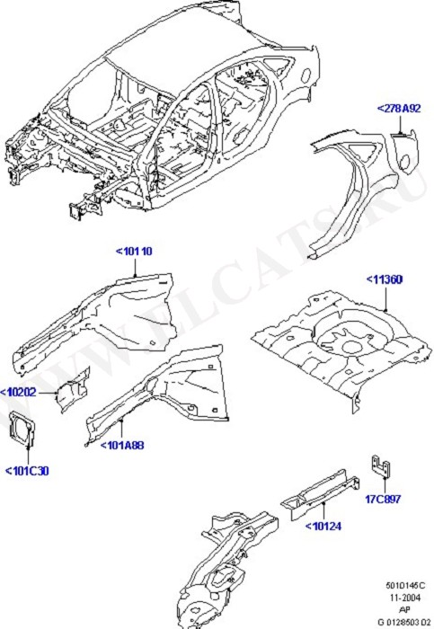 Repair Panels (Body Less Front End & Closures)