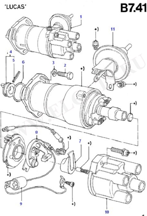 Alternator/Starter Motor & Ignition (CVH)