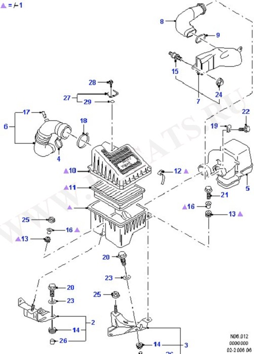 Air Cleaner (Engine Air Intake)