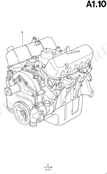 Engine/Block And Internals (Taunus V6 2.0, 2.3, 2.8)