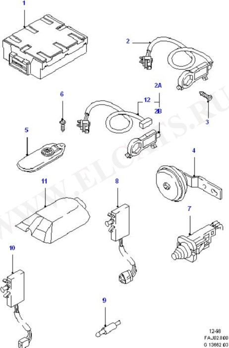 Anti-Theft Devices (Wiring System & Related Parts)