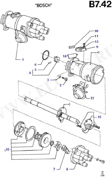 Alternator/Starter Motor & Ignition (CVH)