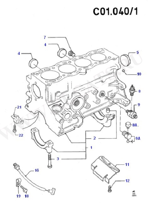 Engine/Block And Internals (Cosworth(CH))