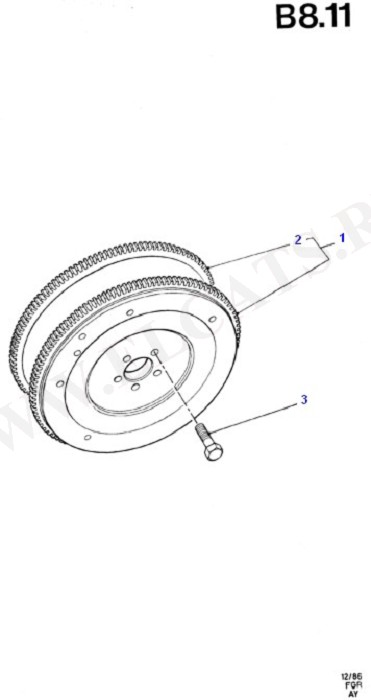 Clutch, Clutch Housing & Flywheel (CVH)