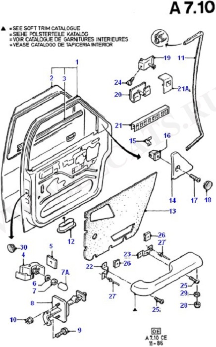 Rear Doors And Related Parts (Rear Doors And Related Parts)