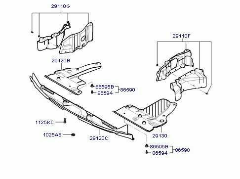 MUD GUARD & ENGINE COVER