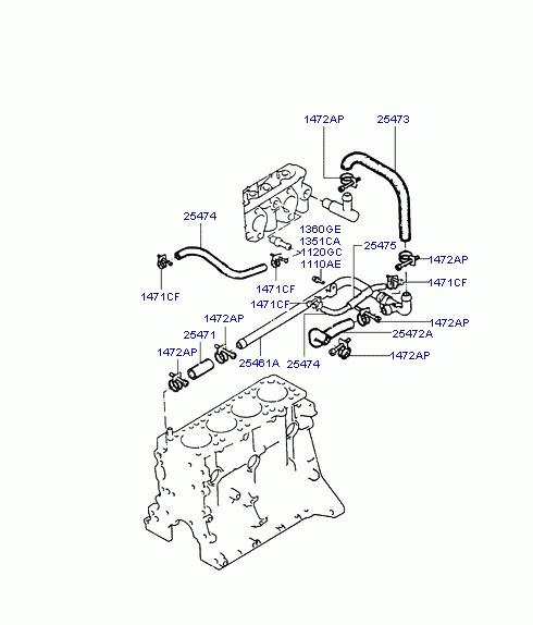 COOLING HOSE & PIPE