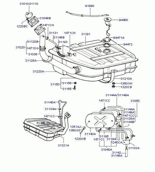 FUEL TANK(PICK UP)