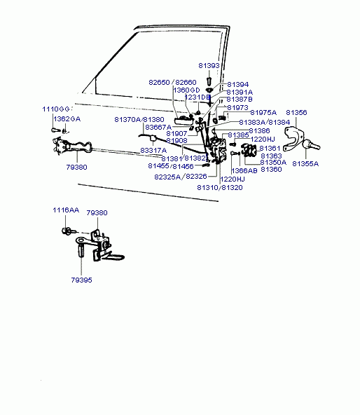 FRONT DOOR LOCKING SYSTEM