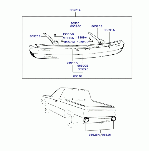 REAR BUMPER