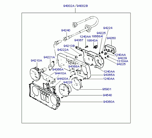 INSTRUMENT CLUSTER