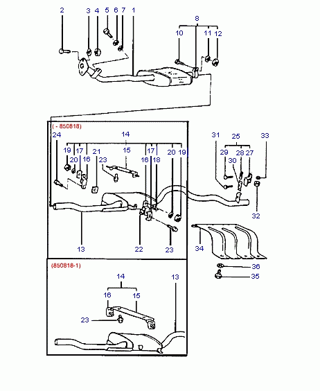 EXHAUST PIPE & MUFFLER