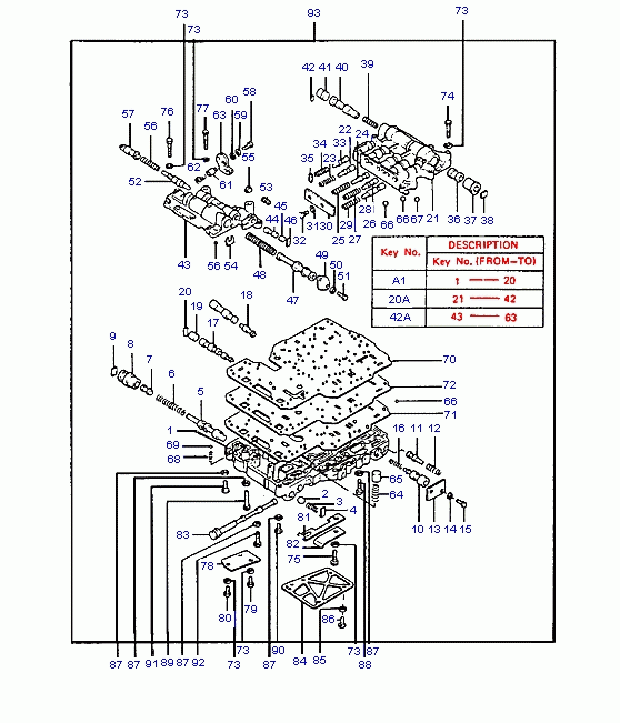 T/M VALVE BODY