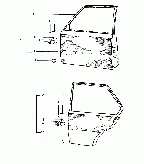 FRONT DOOR PANEL