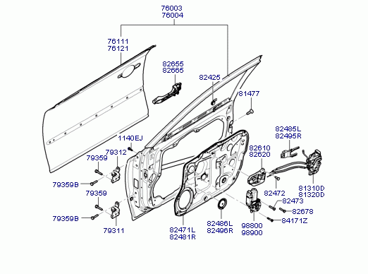 PANEL-FR DR & WINDOW SYSTEM-FR DR