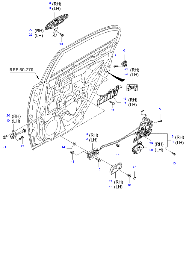 FENDER & HOOD PNL & WHEEL GUARD-FR