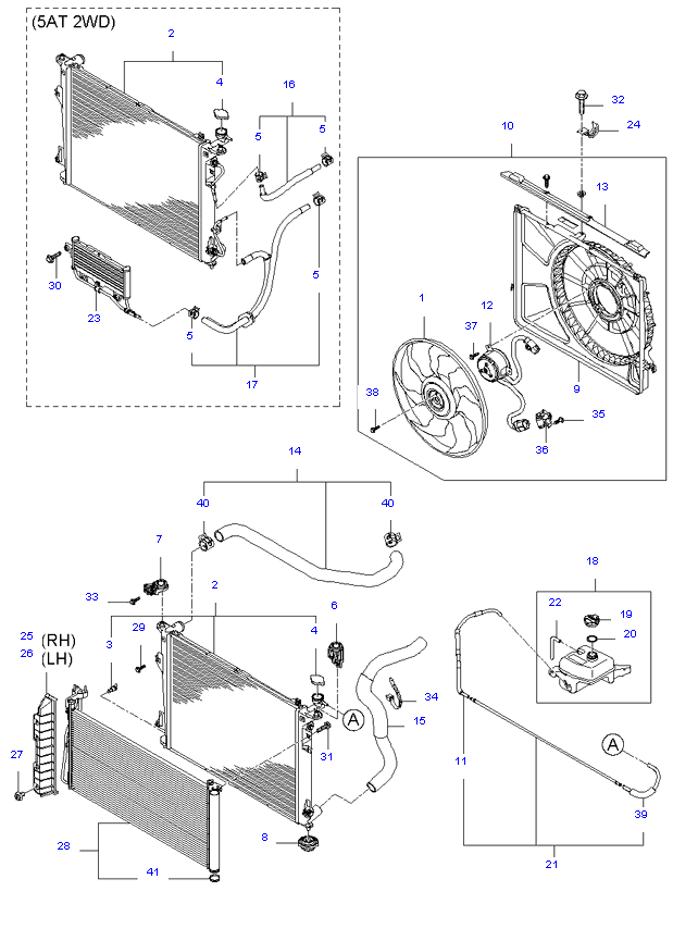 ENGINE COOLING SYSTEM ( 2.4L )