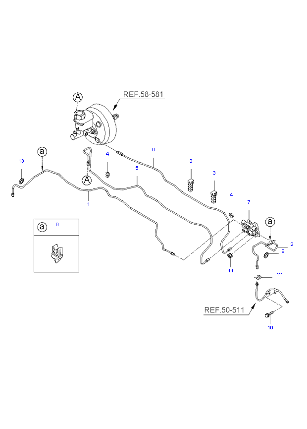 BRAKE FLUID LINES