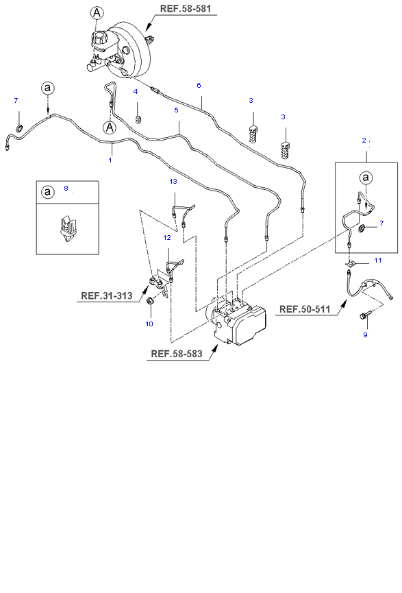 BRAKE FLUID LINES