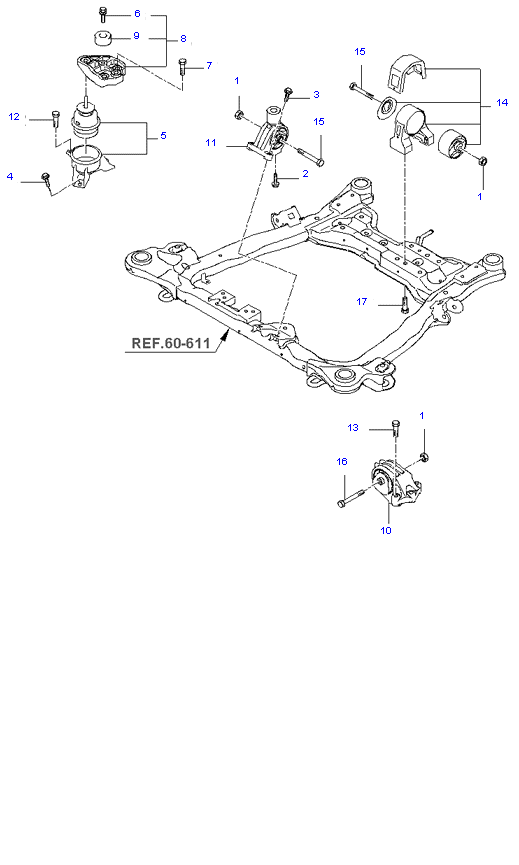 ENGINE MOUNTING