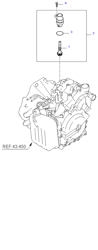 SPEEDOMETER DRIVEN GEAR(A/T)