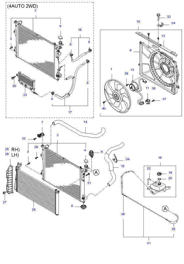 ENGINE COOLING SYSTEM ( 2.0L )