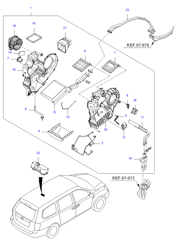 AIRCON SYSTEM-COOLER LINE