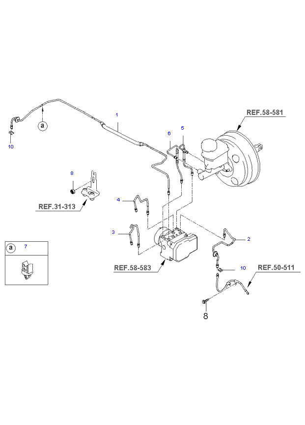 BRAKE FLUID LINES