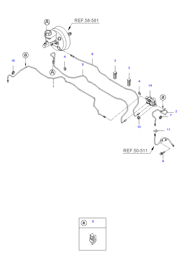 BRAKE FLUID LINES