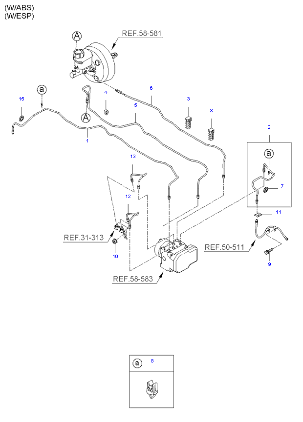 BRAKE FLUID LINES