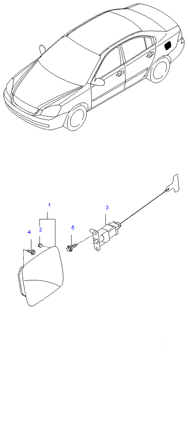 TRIMS-FUEL FILLER DR