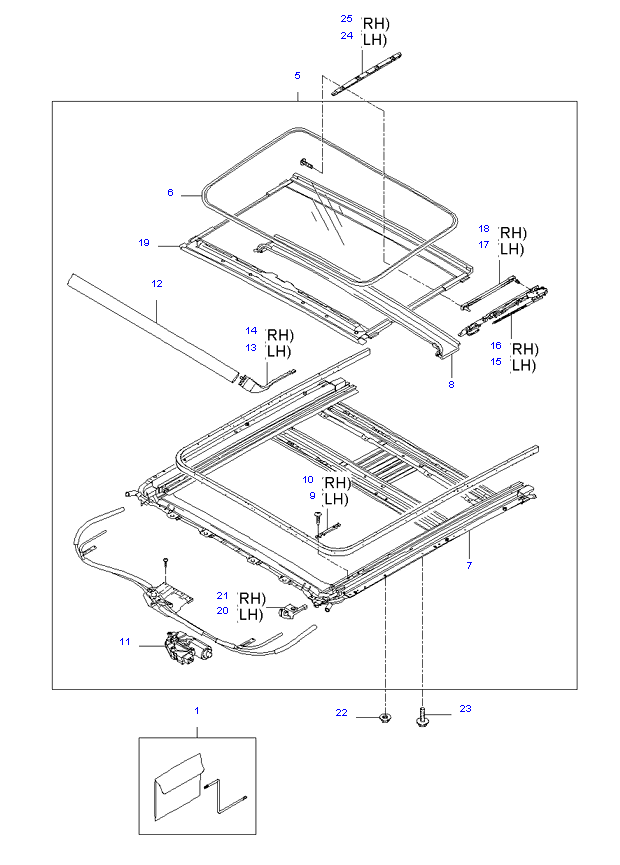 REAR DOOR MOULDING