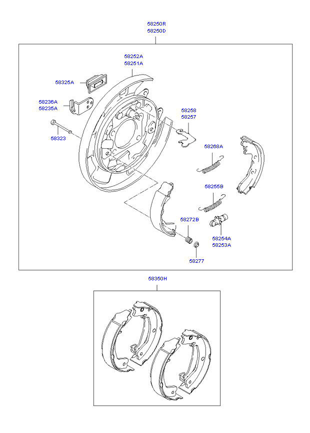 REAR WHEEL HUB & WHEEL BRAKE