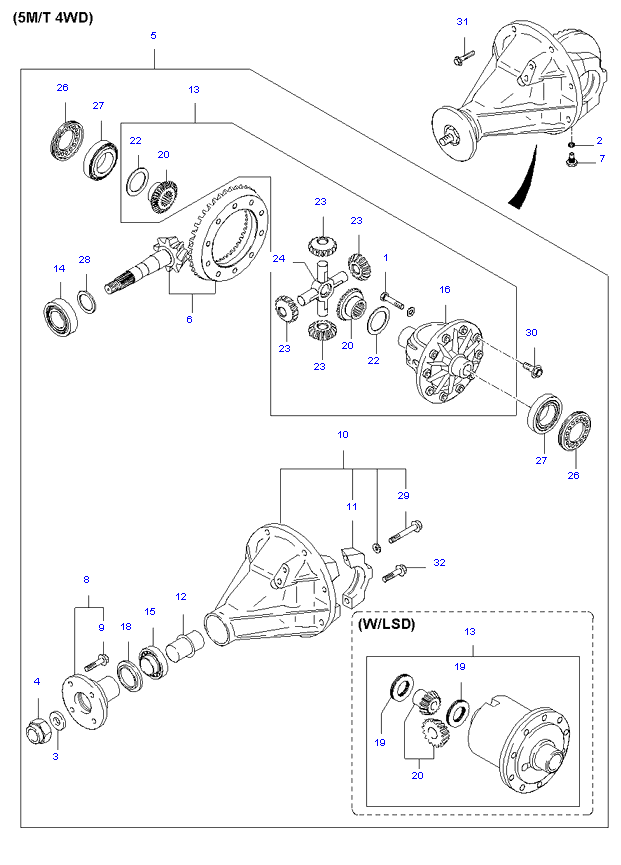   ( 1TON H/L STD CAB )