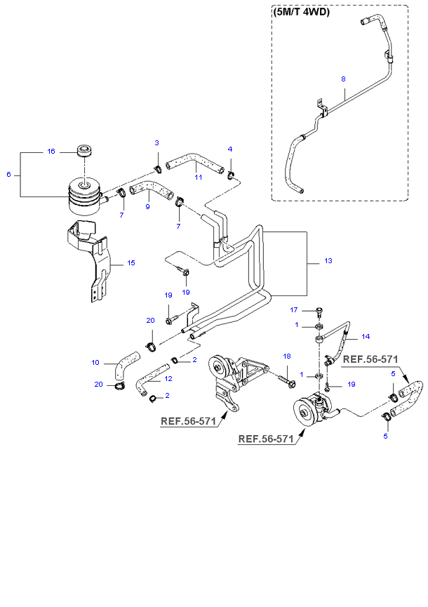       ( 1TON H/L STD CAB )